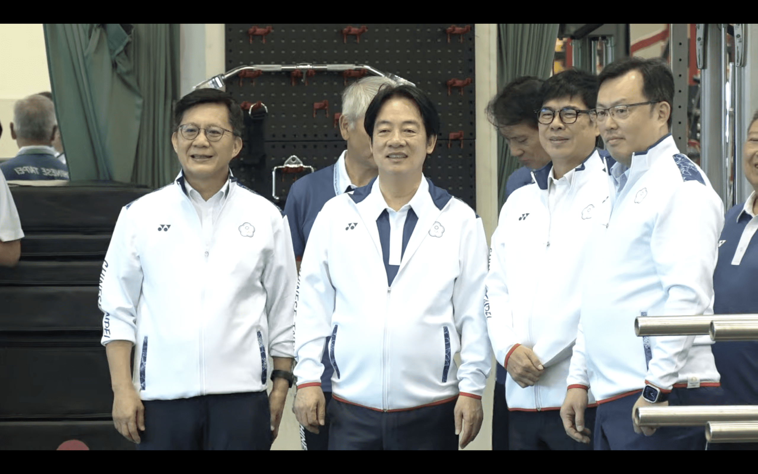 賴清德總統授旗「台灣代表隊」  政府將做選手最好的後盾