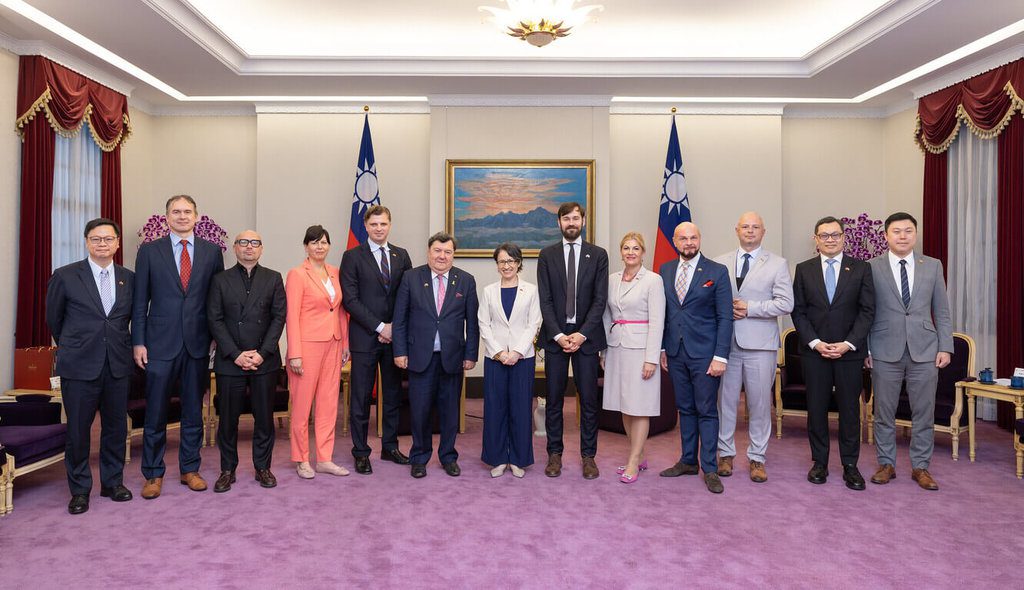 蕭副總統見立陶宛訪團 盼推進兩國潛在合作關係