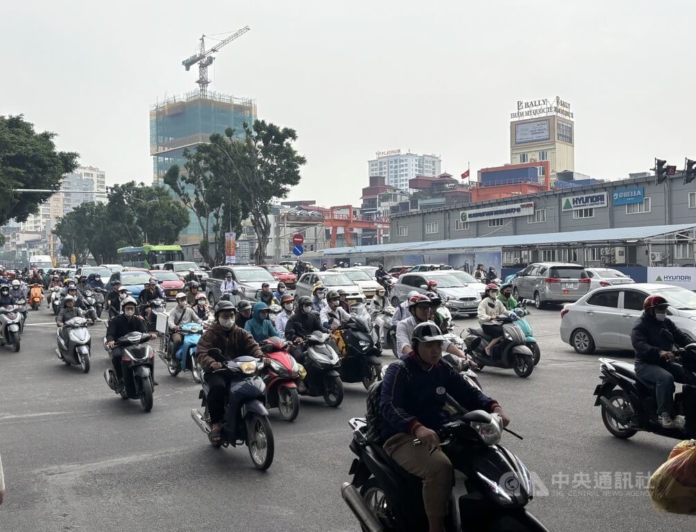 打擊全球最嚴重空污  越南擬明年起限制汽車排放