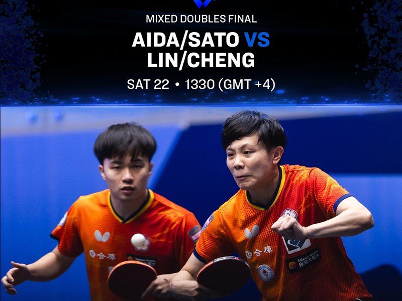 林昀儒鄭怡靜不敵削球組合　WTT球星挑戰賽銀恨