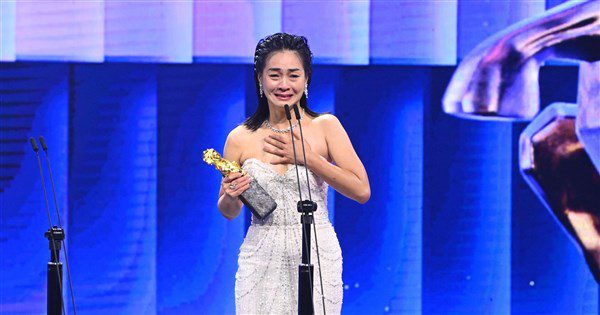 陳雪甄摘金馬女配爆哭  感謝看見暗處支持的配角們