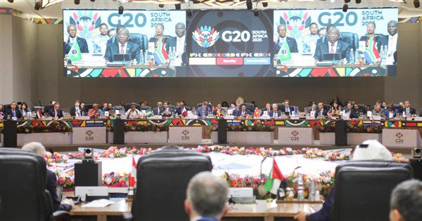 南非G20峰會宣言　聚焦關鍵礦產、貧富不均、氣候變遷