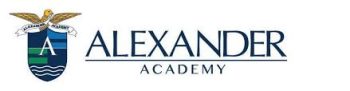 ALEXANDER ACADEMY - Logo